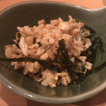 やすべえ - 鯛チャーハン 取分け後