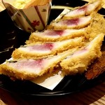 和呑旬 通木 - アジフライ（春キャベルタルタル）