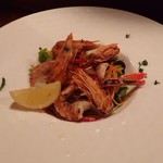 パスタピッコラ - 天使の海老の炙り焼きレモン風味
