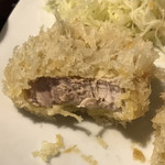 噛むと旨味が溢れる雪室熟成豚のヒレかつ！