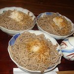 たかや - おろしそば大盛(1,300円)