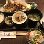 とり勝 - 唐揚げランチ＝１０００円  税別