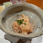 鮨匠 のむら - カワハギのキモポン酢和え