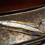 鮨匠 のむら - キビナゴをシンプルに焼いて
