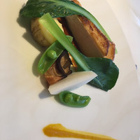 ハラグチ ル・レストラン - 野菜が美味い、鶏肉は低温調理されてる
                    