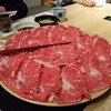 Genji Souhonten - 【かにと黒毛牛しゃぶコース】しゃぶしゃぶ肉（黒毛牛肉）