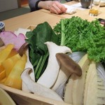 104089251 - 【かにと黒毛牛しゃぶコース】野菜