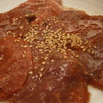 焼肉 山水 - 23年11月　プレミアムロース　塩