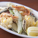 Fritto made with seasonal ingredients