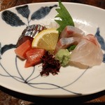 婆娑羅 - 刺身盛り合わせ（少なめ）