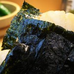 築地寿司清 - たいら貝を磯辺焼きで