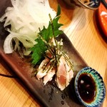 琉球 神鶏 - 鶏刺し