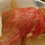 多来多来 - 二枚目はほんの少し炙って　ご飯に巻いていただきま～す♪