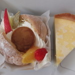 シャトレーゼ - メガﾌﾟﾘﾝｱﾗﾓｰﾄﾞと、ﾁｰｽﾞｹｰｷ