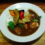 オーインディア - ボリューム満点、野菜チキンカレー