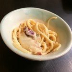 海鮮料理 吾作どん  - H.31.1.24.夜 つきだし 320円税別