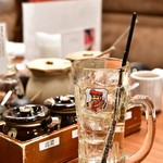 とんかつ 神楽坂 さくら - ブラックニッカクリアハイボール@390円