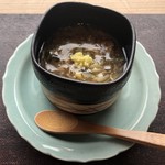 徳山鮓 - 餡掛けのしたからは更に卵のとろみが湧き上がる。