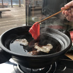 徳山鮓 - 脂身は1/3程度が一番美味しいが、この赤身の部位もジューシー。