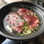 徳山鮓 - 透き通る昆布出汁に旨味爆発。セリの純真かつ神聖な味わいが輝きを増す。