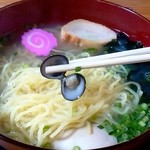 十三湖本家しじみらーめん  - 十三湖本家しじみらーめん＠青森　特製しじみらーめん・塩　しじみ