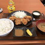 Karayoshi - から好し定食　杏仁豆腐付き　680円（税込）