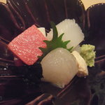 まき村 - 鮪　あおりいか　カワハギ