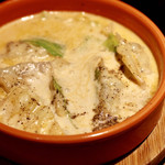 餃子とスパークリング バブルス - 炊き餃子