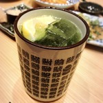 Sushi Sake Saka Na Sugi Tama - 宇治抹茶レモンサワー
