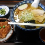 といや - 中華そば+ミニかつ丼