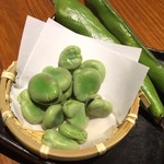 Kandashimpachi - 茹で空豆