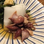 Kandashimpachi - ほたるいか酢味噌和え