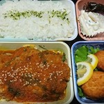 Yanagi - 青ねぎっこハンバーグ弁当