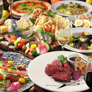 ☆Popular 2-hour banquet course filled with exquisite dishes!!