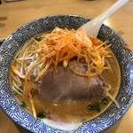 らーめん めん丸 仁戸名店 - 味噌ネギらーめん