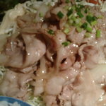 上州屋　豚バラ塩焼メガ定食