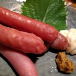地鶏亭 こにし - ソーセージ盛り合わせ