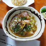 和風らーめん 金子 - つけ汁（冷）