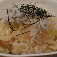 新割烹 丹色 - 蕗と釜揚げしらす御飯