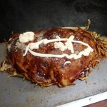 Hiroshima Fuu Okonomiyaki Miyoshi - 肉卵台付きそば