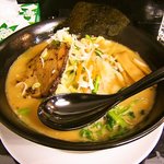 め組製麺 - 魚介豚骨醤油ラーメン中盛り