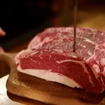 がぶ飲みワインと肉 ビストロ千住MEAT - 短角牛のサーロインステーキ