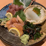 魚民 境港店 - 刺身二種盛り✖︎4