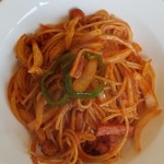 珈琲館 - 父いわく、10年ぶりのナポリタン。