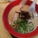 豚骨らーめん 福の軒 - 特製ラーメン￥480(19-03)