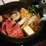 しゃぶしゃぶ・日本料理 木曽路 - テーブル担当の可愛いお姉さんが全部やってくれました♪