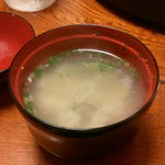 Kuretakezushi - しじみの味噌汁
