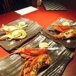 鉄板焼 天 - 伊勢エビ美味しかった～♪