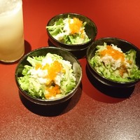 鉄板焼 天 六本木 - カニのサラダ