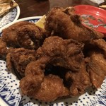 大衆中遊華食堂 八戒 - ほろほろ鳥骨付き唐揚げ